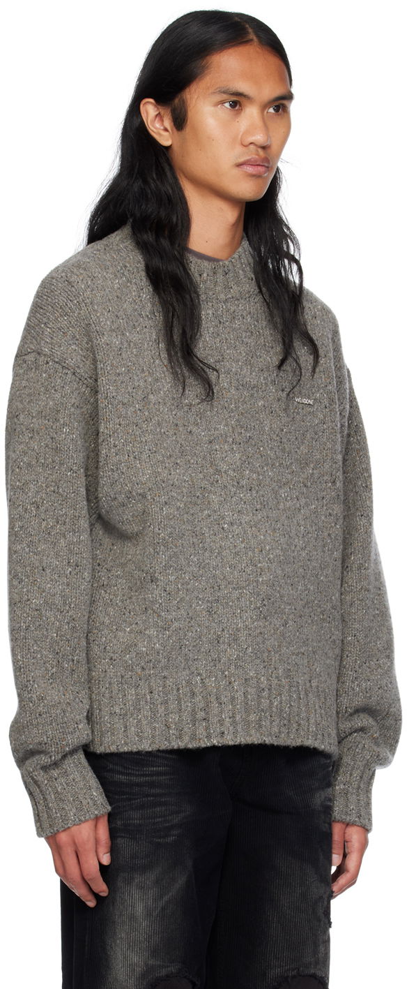 Sweater We11done Chunky Knit Sweater Grå | WD-KT2-24-626-U-DG, 1