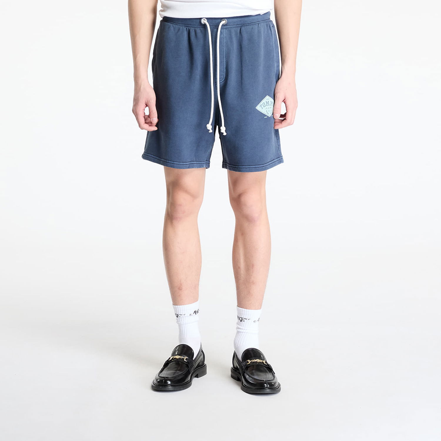 Shorts Tommy Hilfiger Tommy Jeans Regular Varsity Shorts Blå | DM0DM20936 C1G, 0