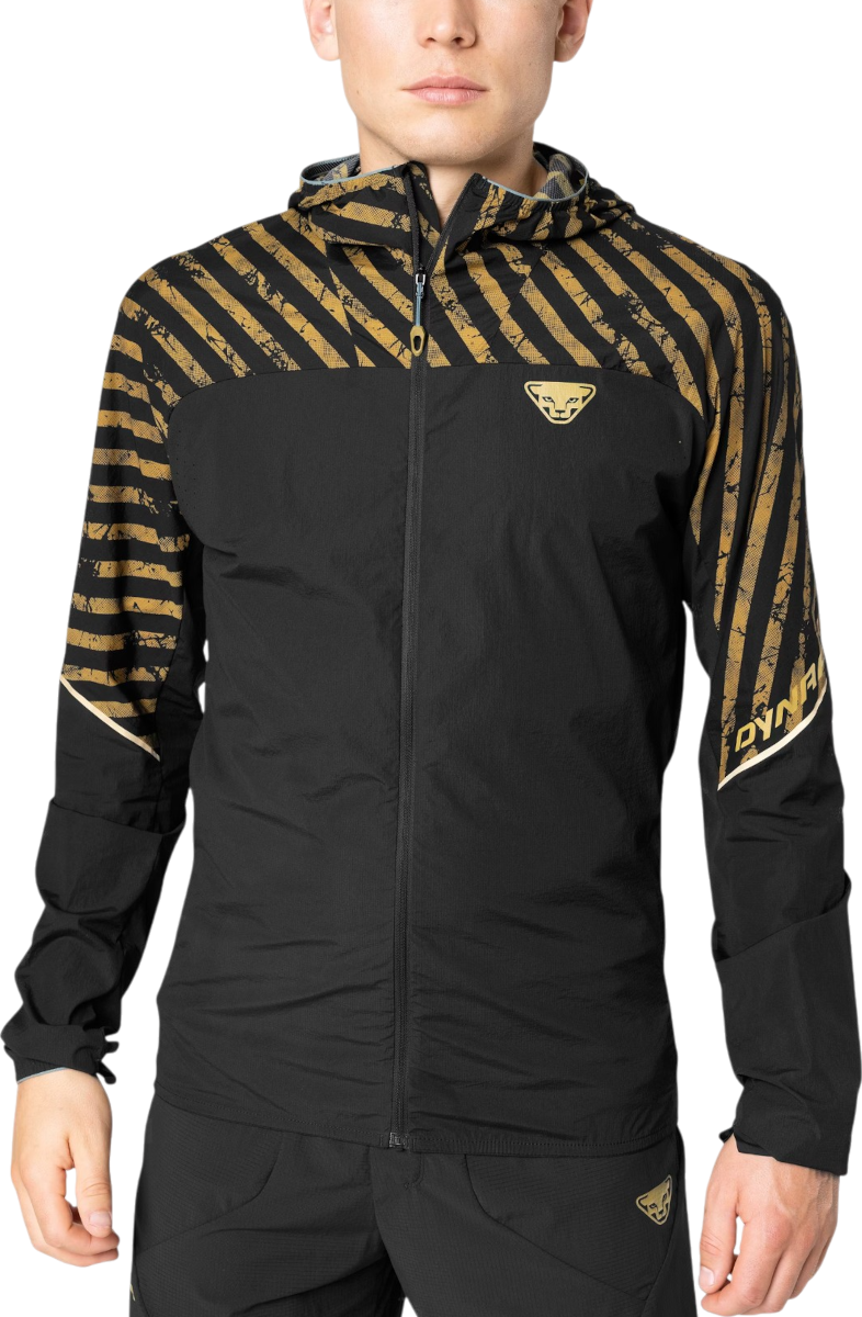 Vindjacka Dynafit Trail Wind Hooded Jacket Svart | 08-0000071912-7461
