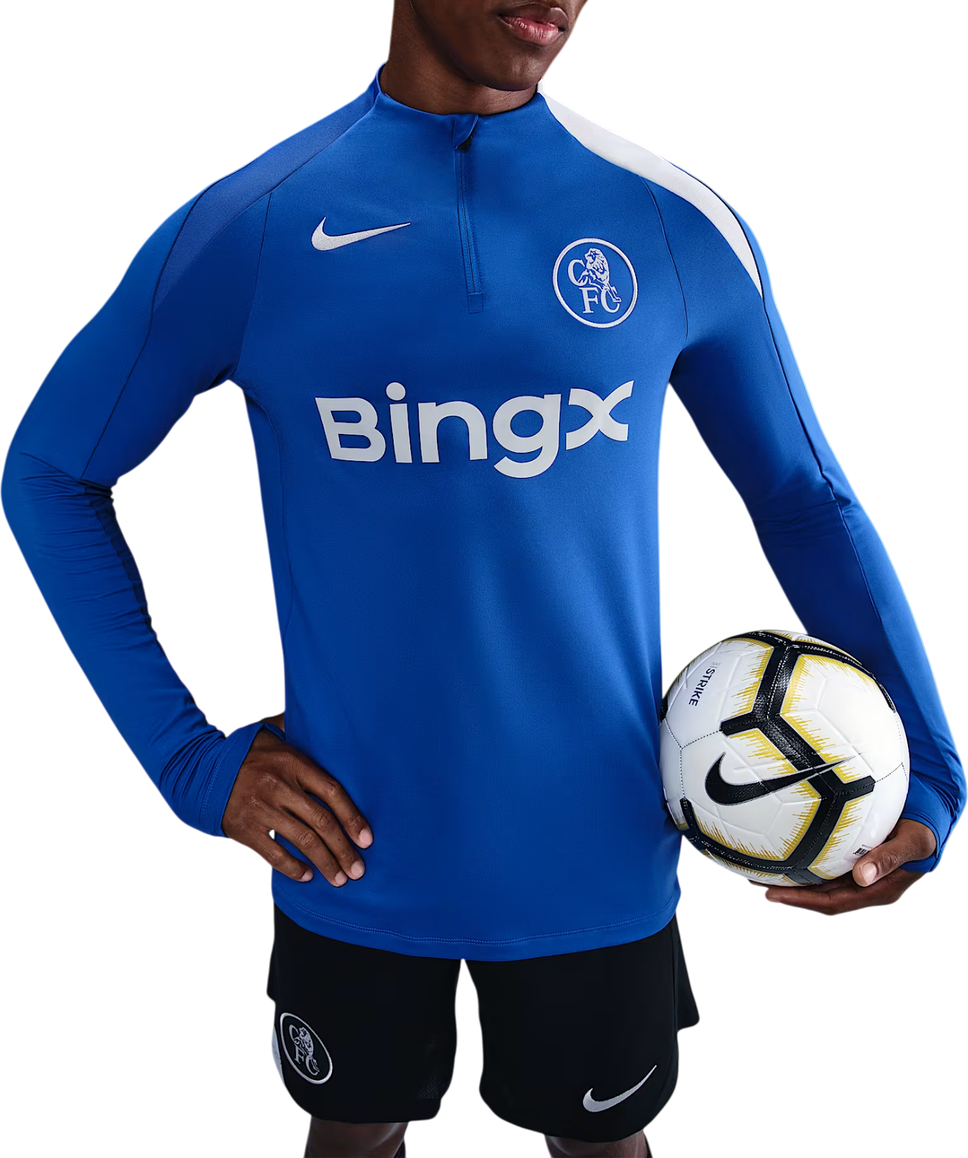 T-shirt Nike Chelsea FC Strike Knit Drill Top Blå | hm3353-481, 0