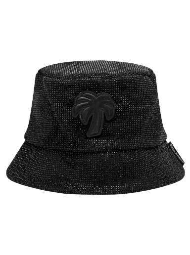 Hatt Palm Angels Big Palm Bucket Hat Svart | PWLA027S23FAB0011010