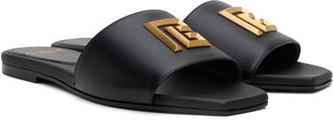 Tillbehör Balmain Balmain Dafne PB Sandals Svart | DN1UP966LVIT, 3