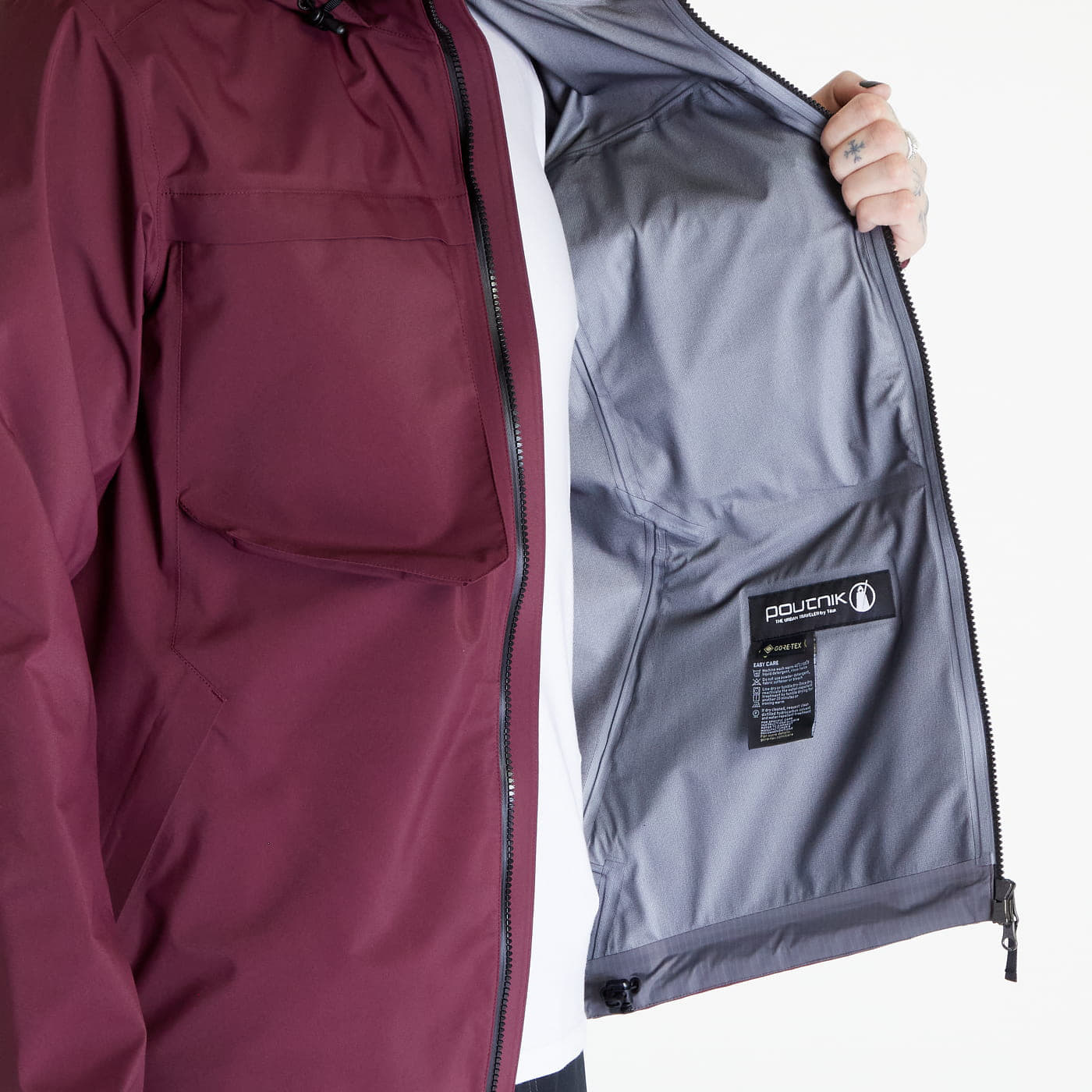 Vindjacka Tilak Poutnik by CAW Jacket GTX Winsdor Wine Bourgogne | ZAK22003, 1