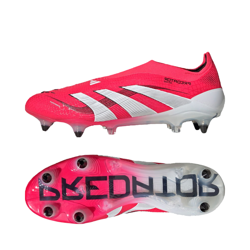 Sneakers och skor adidas Performance Predator Elite Laceless Soft Ground Rosa | ID3844
