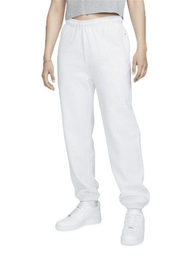 Träningsbyxor Nike Solo Swoosh Vit | CW5565-051
