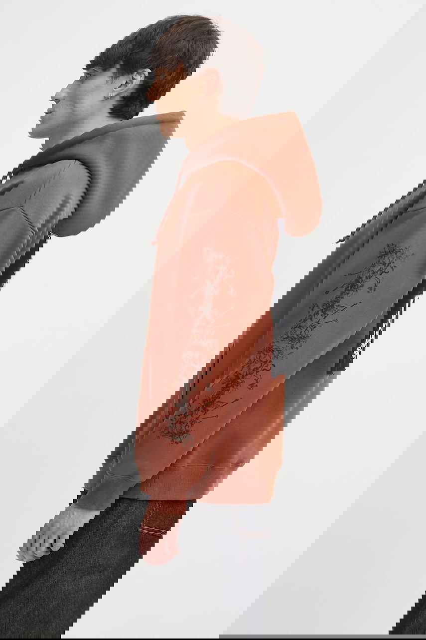 Sweatshirt Fucking Awesome Fucking Awesome Nightmare Hoodie Brun | PN20085, 1