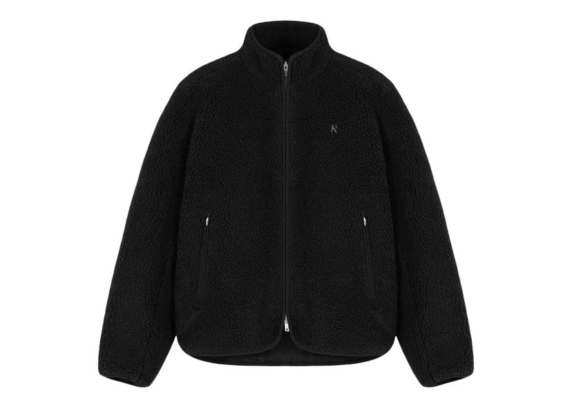 Jacka Represent Clo Represent Fleece Zip Through Jacket Black Svart | M01185-01