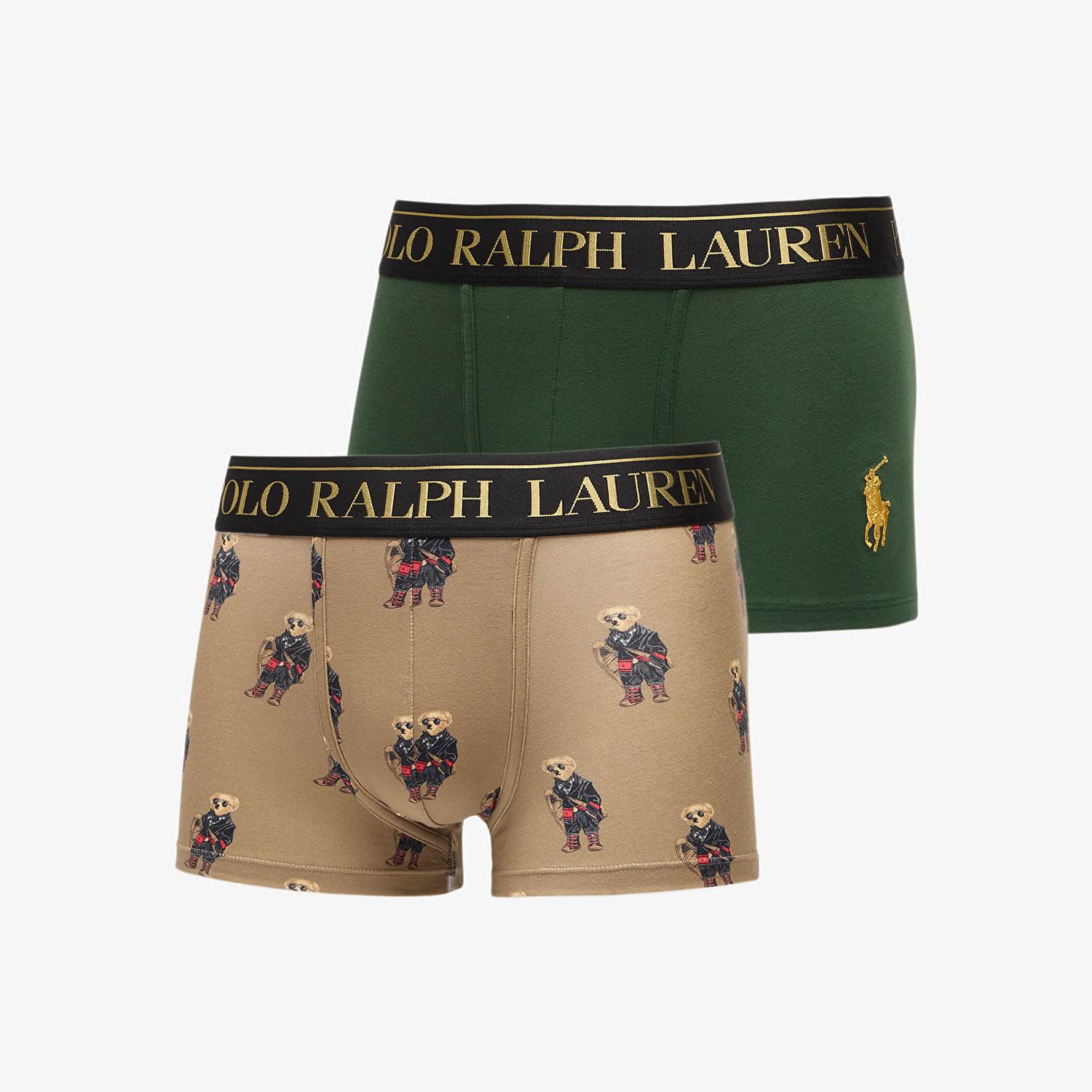 Boxare Polo by Ralph Lauren Polo Bear Trunk 2-Pack Flerfärgad | 714843425015, 0