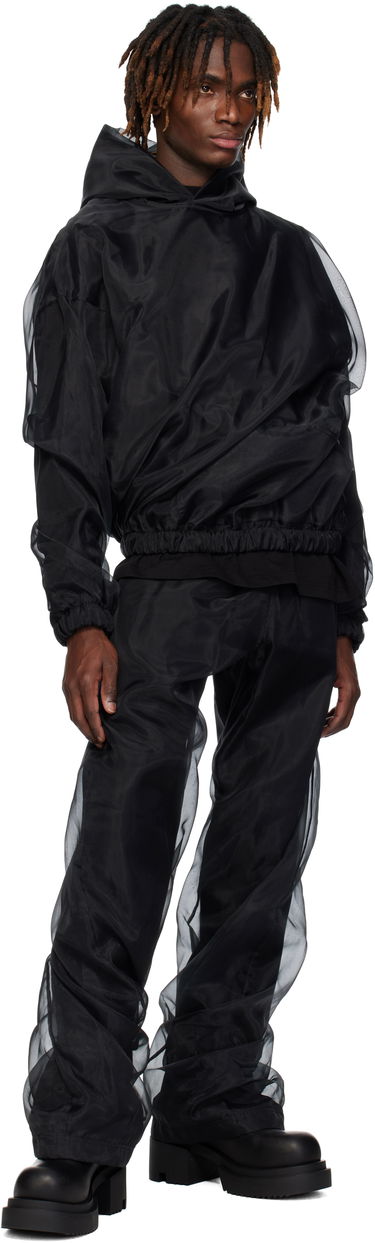 Byxor We11done We11done Layered Trousers Svart | WD-PT0-25-268-U-BK, 3