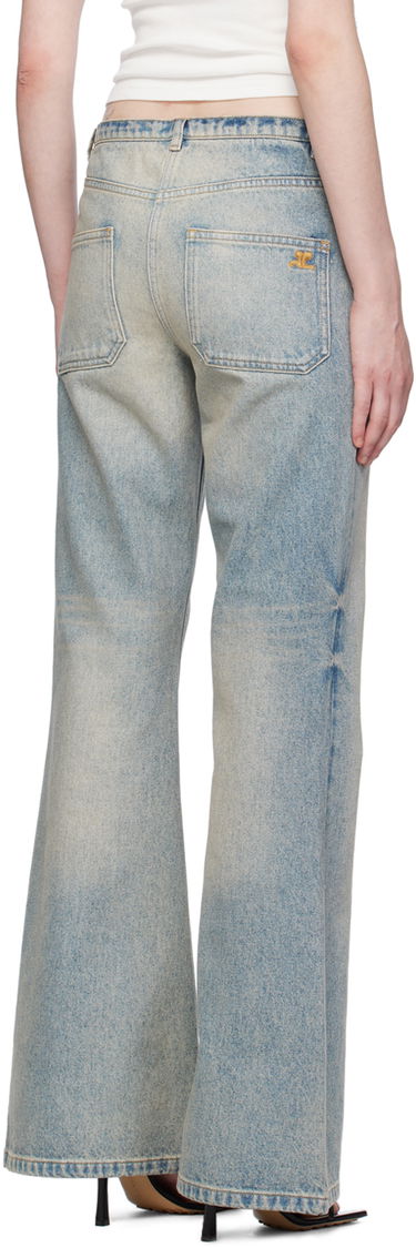 Jeans Courrèges Courrèges Relax Denim Bootcut Jeans Blå | 224DPA221DE0016, 2