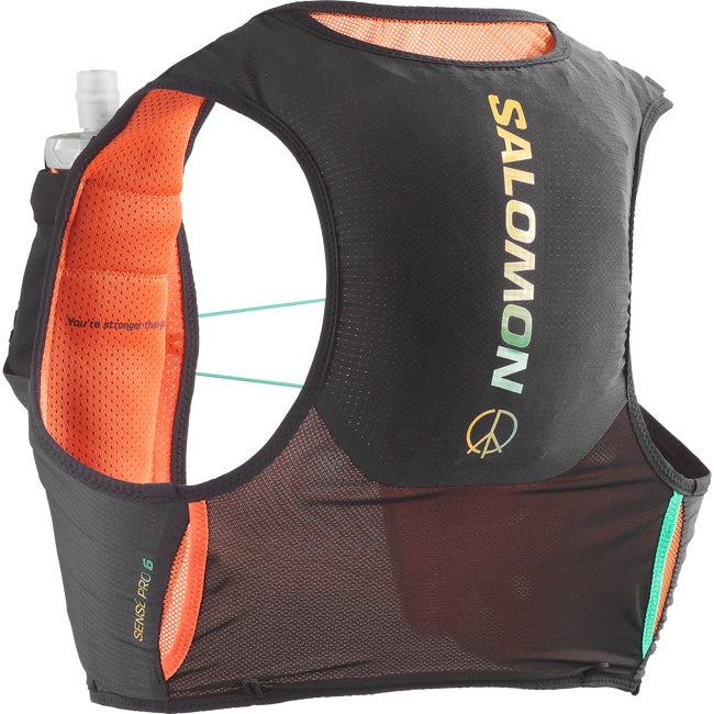 Ryggsäck Salomon Sense Pro 6 Limited Courtney Edition Hydration Vest Svart | LC2710300, 0