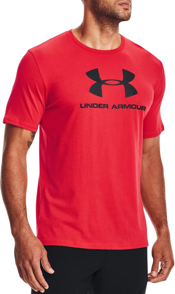 T-shirt Under Armour Tee Sportstyle Logo Röd | 1329590-601, 0