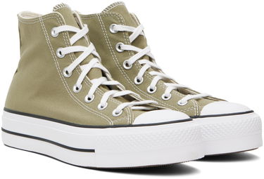 Sneakers och skor Converse Chuck Taylor All Star Lift Platform Grön | A07571C, 3