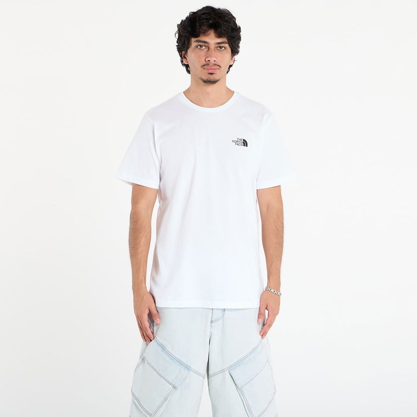 T-shirt The North Face Men's Mountain Sketch Short Sleeve T-Shirt Vit | NF0A8EE8FN41