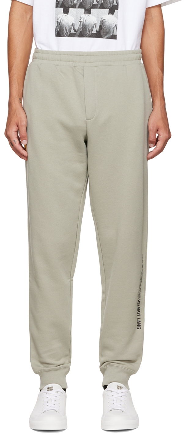 Träningsbyxor Helmut Lang Designer Photo Lounge Pants Grön | M06HM210