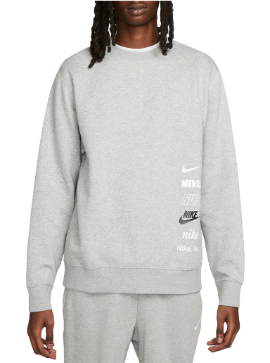 Sweatshirt Nike Club Fleece+ Sweat Grå | dx0781-063
