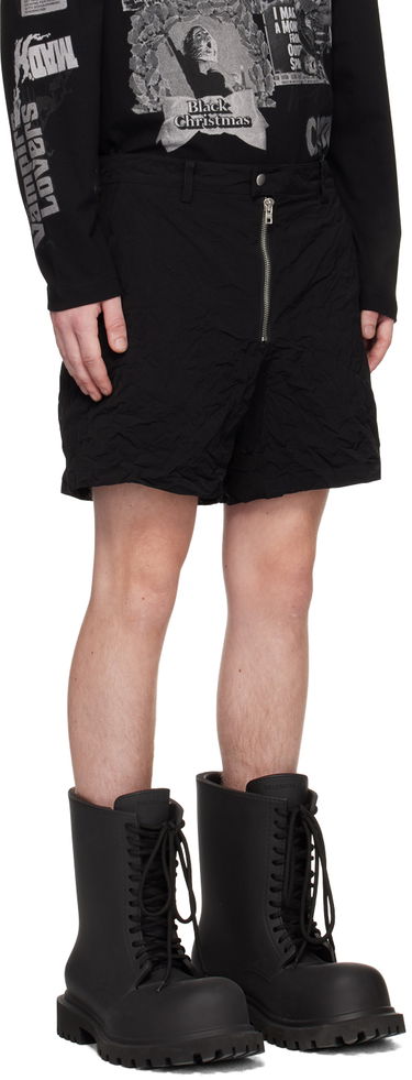 Shorts We11done We11done Crumpled Shorts Svart | WD-PT1-23-271-M-BK, 1