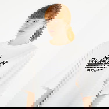 T-shirt adidas Originals Houndstooth Trefoil Infill Tee Vit | IC5144, 1