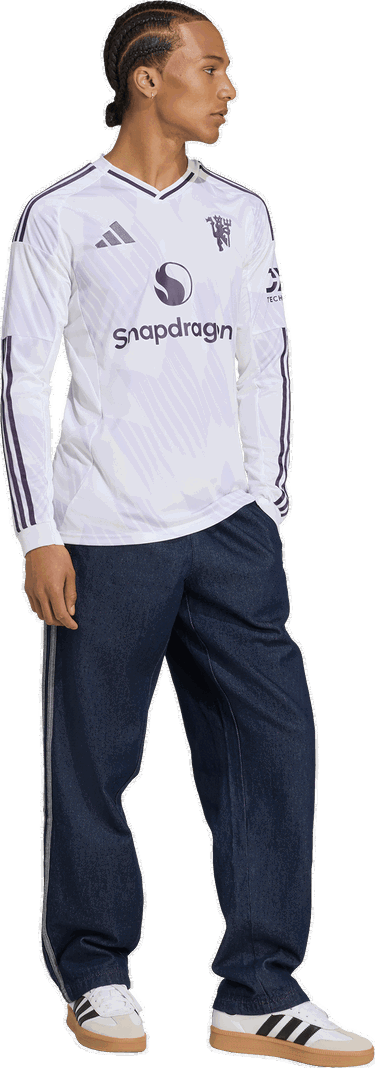 Jersey adidas Originals Manchester United FC 2025/26 Away Jersey Vit | jp3025, 5