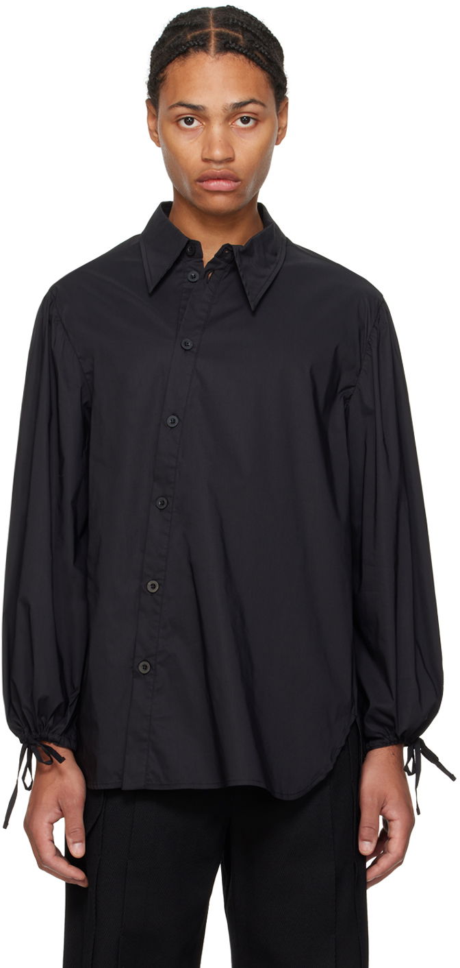 Skjorta Andersson Bell Shirt Bouquet Svart | atb1138m