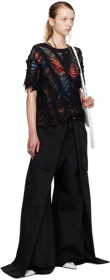 T-shirt Jean Paul Gaultier Jean Paul Gaultier Shayne Oliver Edition 'The Slashed City' T-Shirt Svart | 24/27-U-TS079-T551-60405030, 4