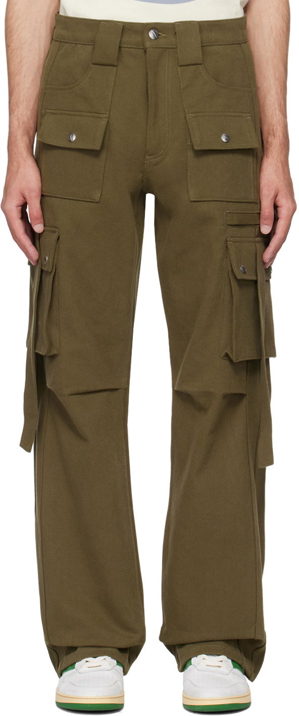 Cargo byxor Rhude Pockets Cargo Pants Grön | RHPS24PA02320024
