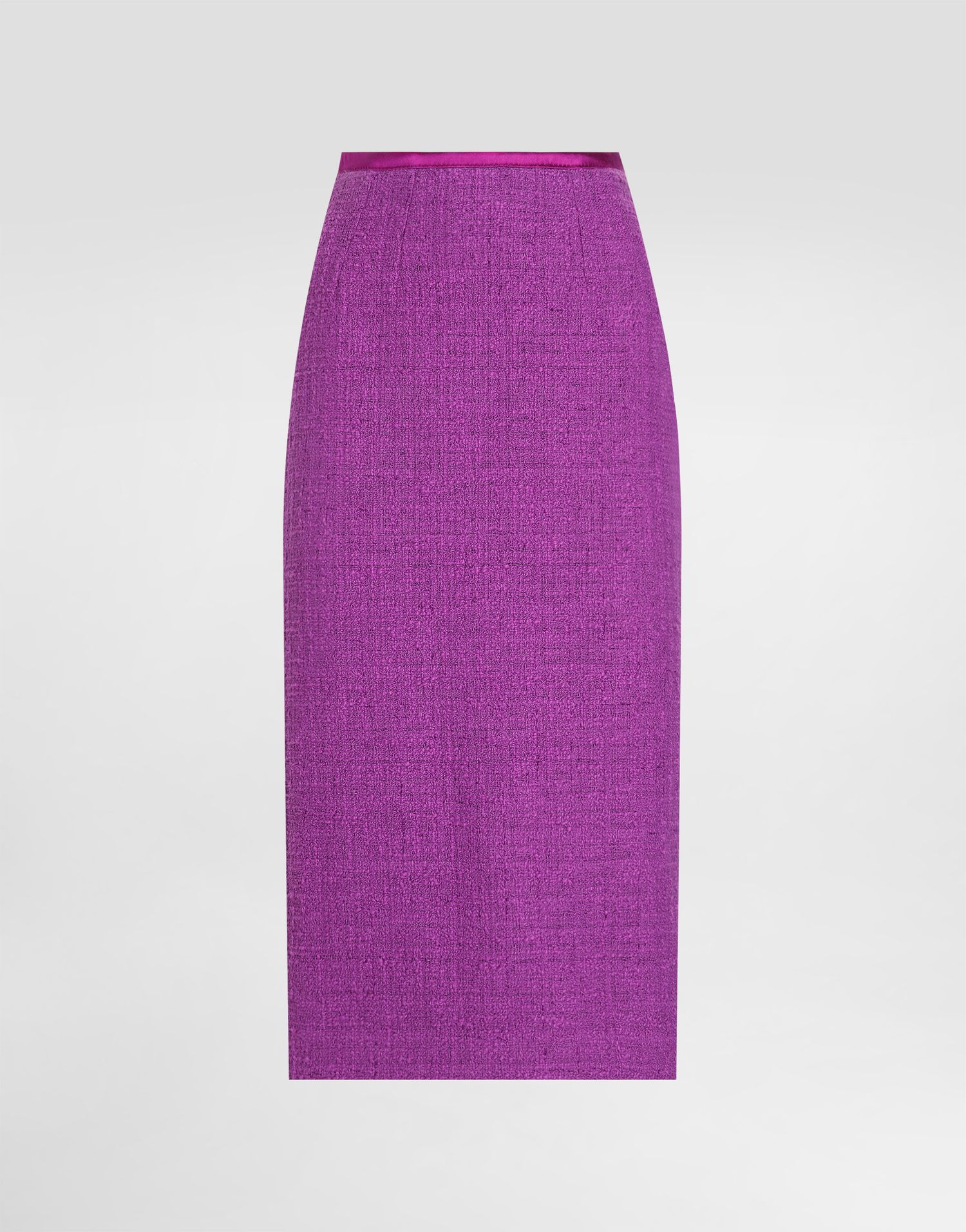 Kjol Dolce & Gabbana Dolce & Gabbana Rachel Tweed Pencil Skirt Purpur | F4BBPTFMTACF0571, 0