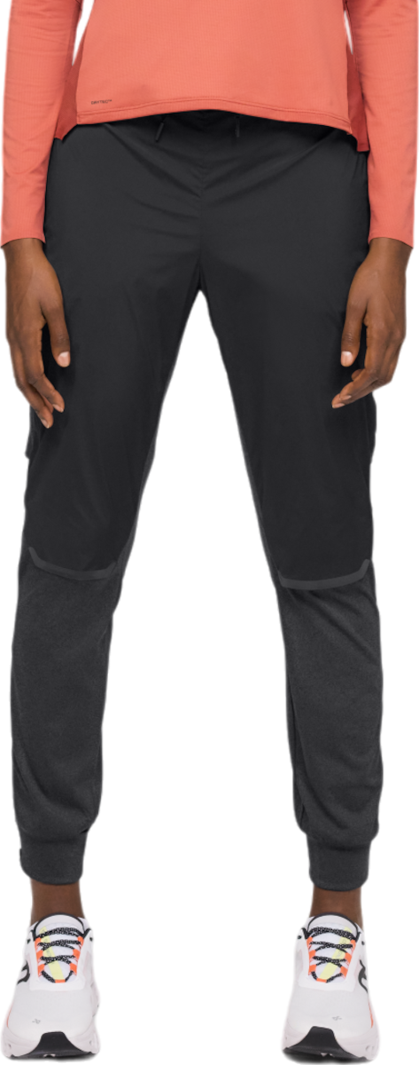 Byxor och jeans On Running Weather Pants Svart | 1we10350553