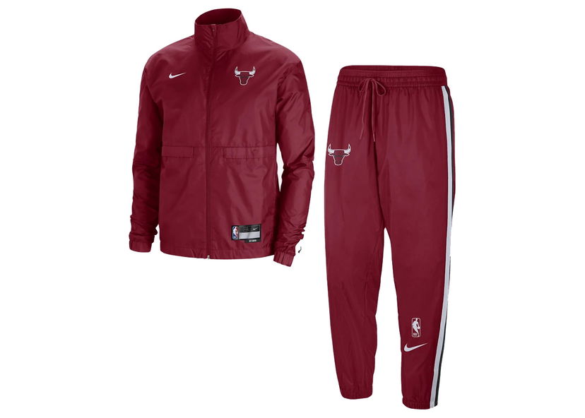 Sportutrustning Nike NBA Chicago Bulls Courtside City Edition Tracksuit Bourgogne | DN9922-698