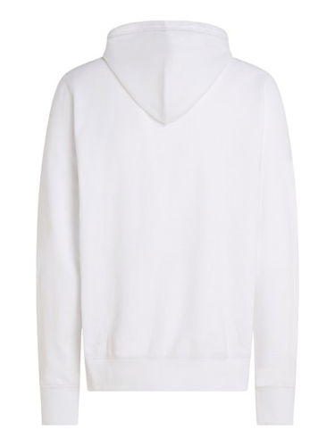 Sweatshirt Tommy Hilfiger Pullover Hoodie Vit | MW0MW37230YBR, 4