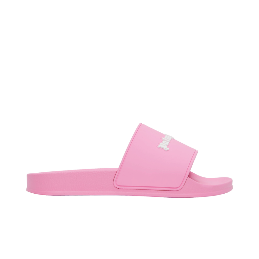 Sneakers och skor Palm Angels Logo Pool Slides Rosa | PWIC013C99MAT0016868