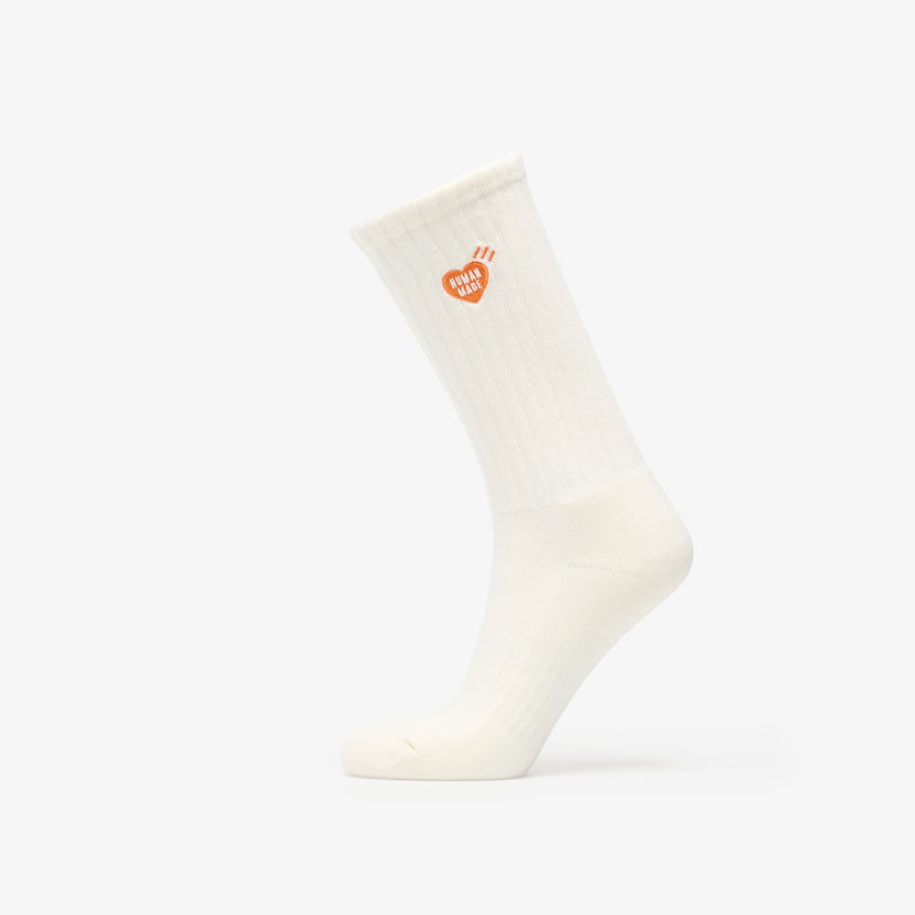 Strumpor Human Made HUMAN MADE Pile Socks 1-pack Vit | HM30GD064WH