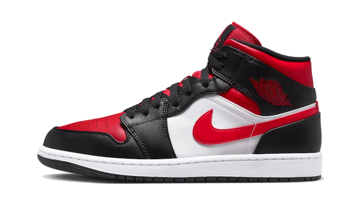 Sneakers och skor Jordan Air Jordan 1 Mid "Bred Toe" Svart | 554724-079, 0