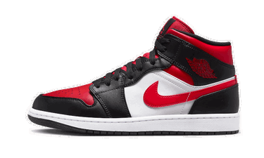 Sneakers och skor Jordan Air Jordan 1 Mid "Bred Toe" Svart | 554724-079, 0