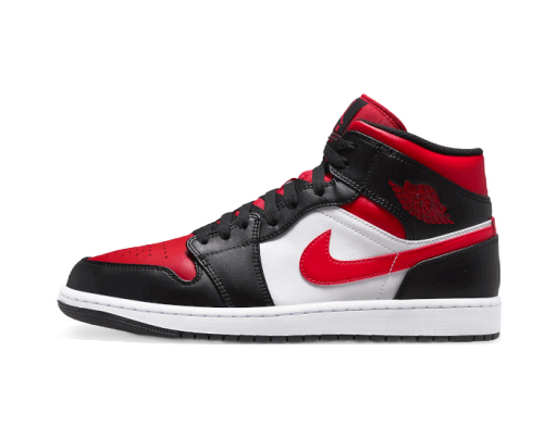 Sneakers och skor Jordan Air Jordan 1 Mid "Bred Toe" Svart | 554724-079