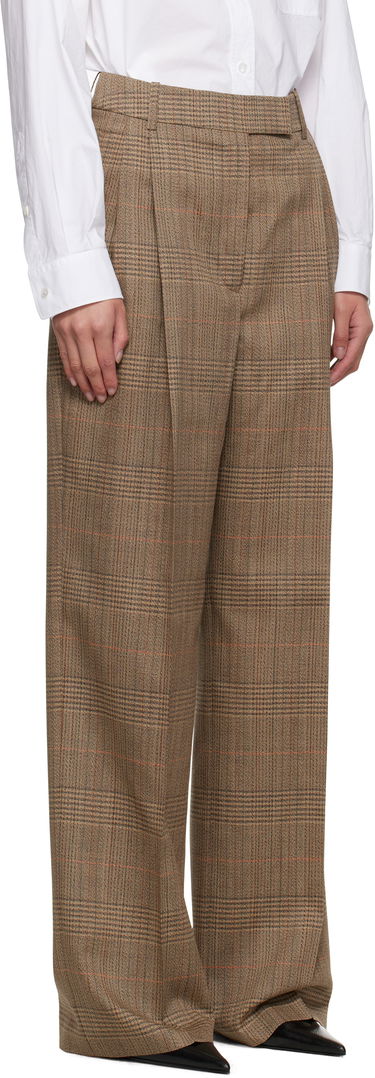 Byxor Róhe Róhe Mid-Waist Tailored Trousers Brun | 416-30-080, 1