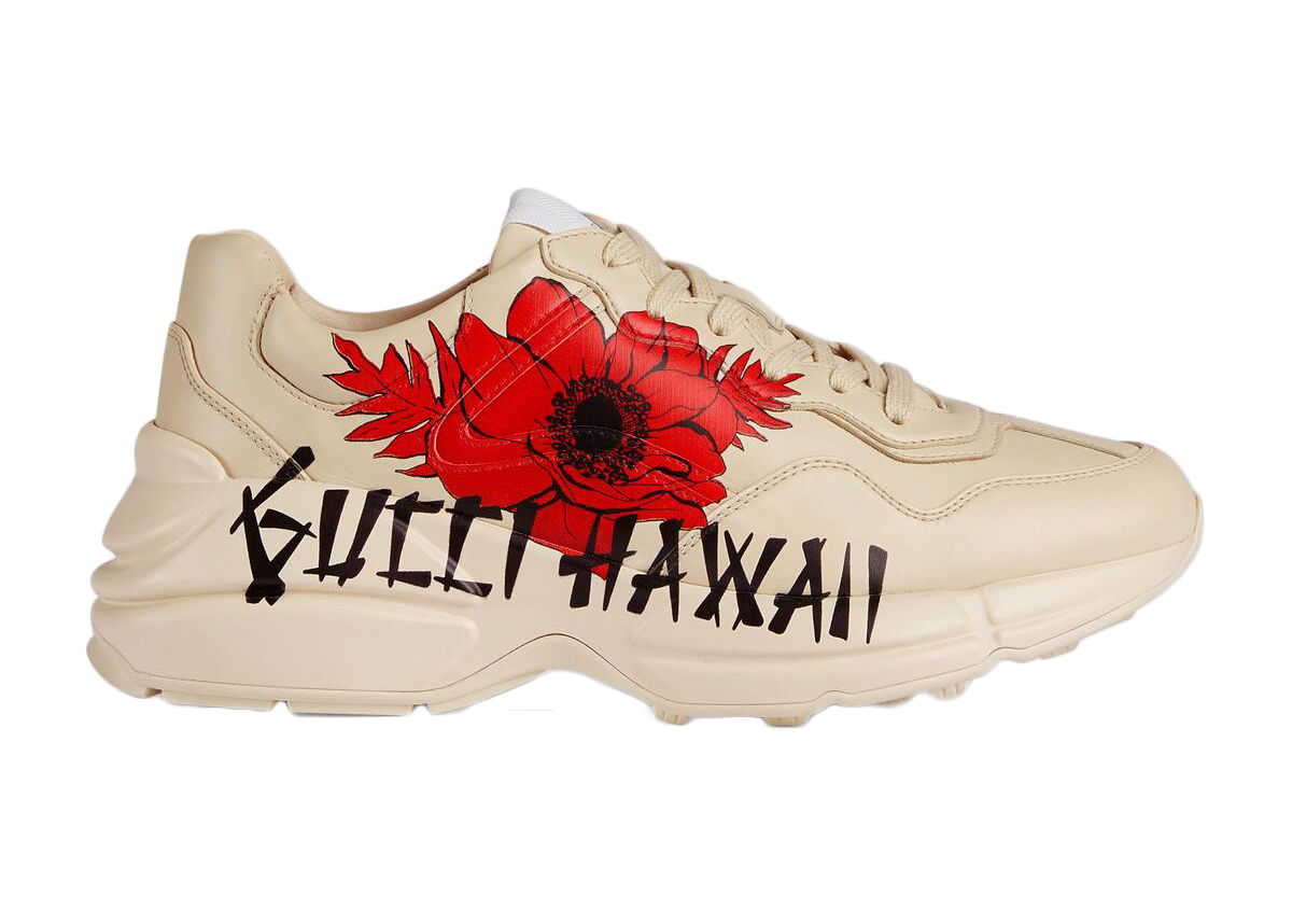 Sneakers och skor Gucci Rhyton 'Hawaii Print' (W) Beige | 631708 DRW00 9522, 0