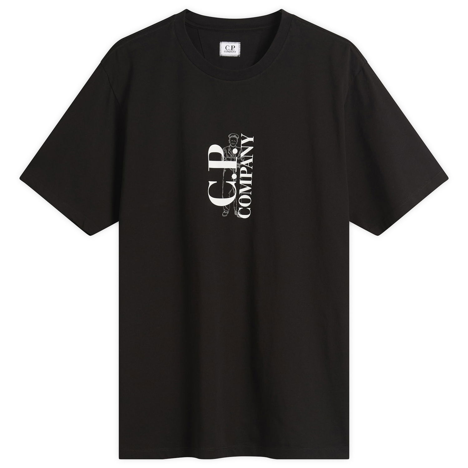 T-shirt C.P. Company Sailor T-Shirt Svart | 19CMTS091A-005100W-999, 1