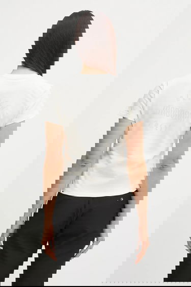 T-shirt Wales Bonner Wales Bonner Selah Cropped T-Shirt Vit | UA25JE11.JE01.100, 2