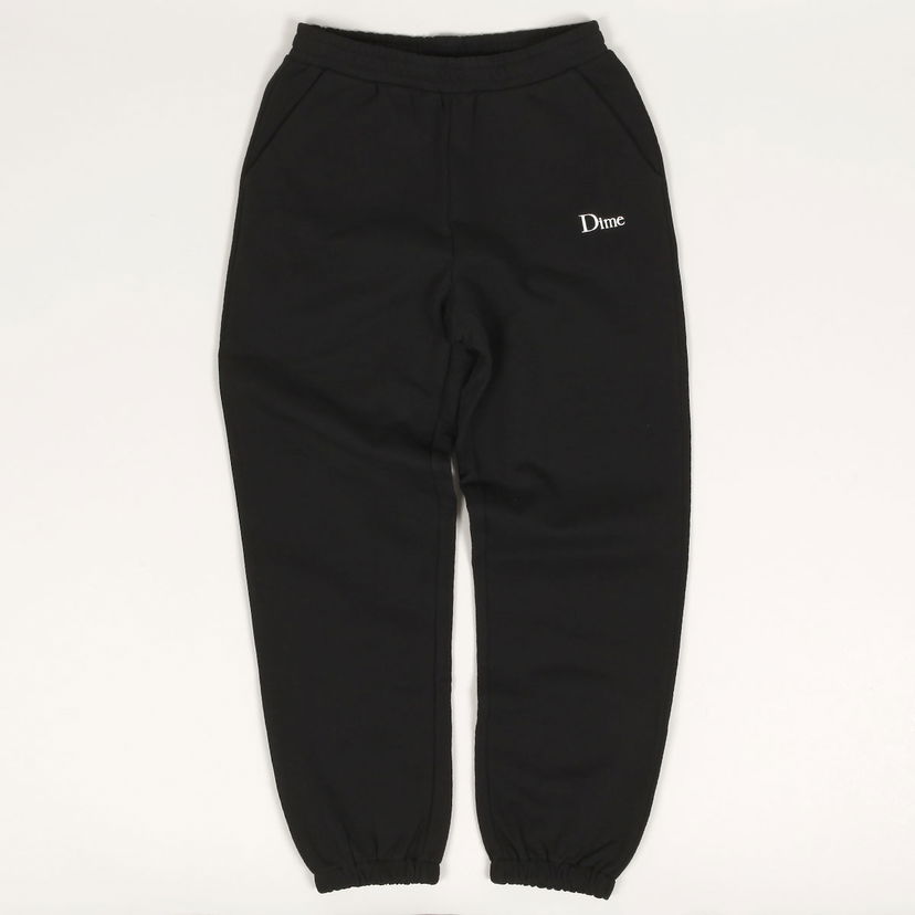 Träningsbyxor Dime Dime Classic Small Logo Sweatpants Svart | DIMESP2539BLK