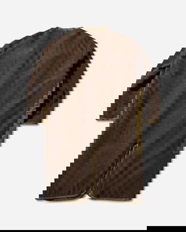 Rockar Comme des Garçons Wool Paneled Liner Coat Flerfärgad | PP-C008-W25 1, 2