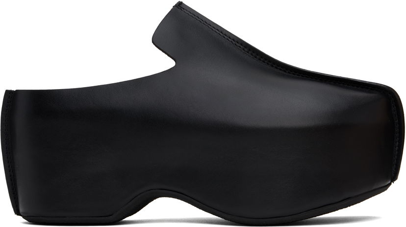 Skovård JW Anderson JW Anderson Leather Platform Slip-on Loafers Svart | ANM42500A