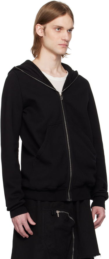 Sweatshirt Rick Owens Rick Owens DRKSHDW Hollywood Zip Hoodie Svart | DU01E3291 F, 1