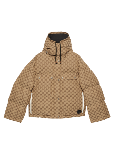 Pufferjacka Gucci GG Puffer Jacket Beige | 717558 Z9AAR 2184