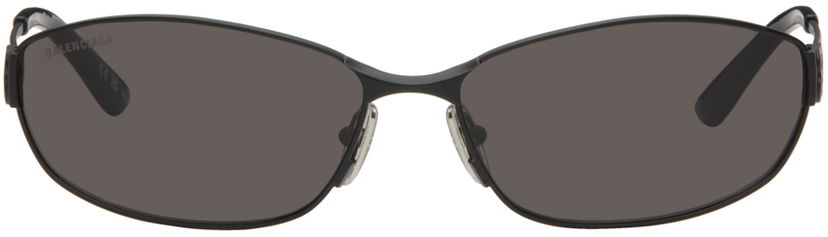 Solglasögon Balenciaga Rectangular Sunglasses Grå | BB0336S