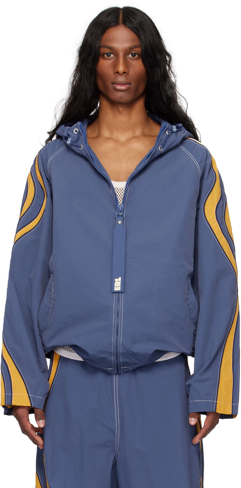 Vindjacka ERL ERL UFO Windbreaker Jacket Blå | ERL10J025
