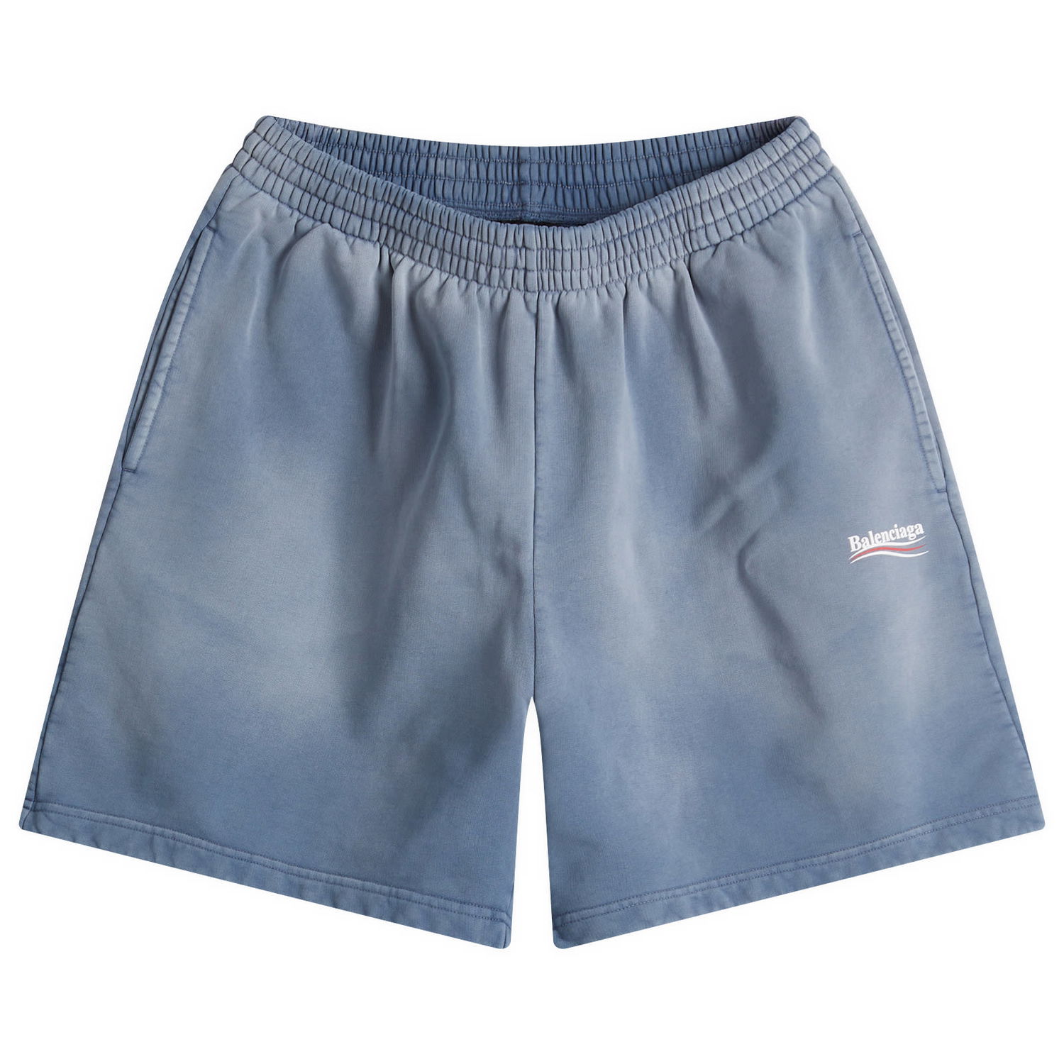 Shorts Balenciaga Balenciaga Campaign Sweat Shorts, Size Large Blå | 676137-TRVB1-9798, 0