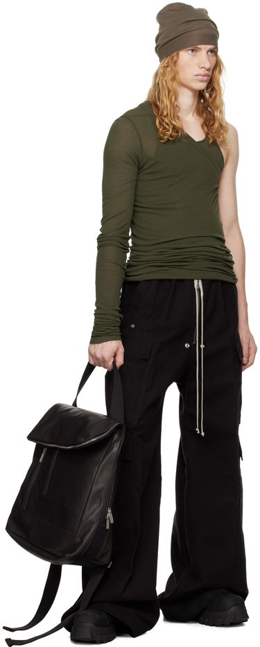 Cargo byxor Rick Owens Rick Owens Porterville Cargobelas Cargo Pants Svart | RU02D6339 TB, 3