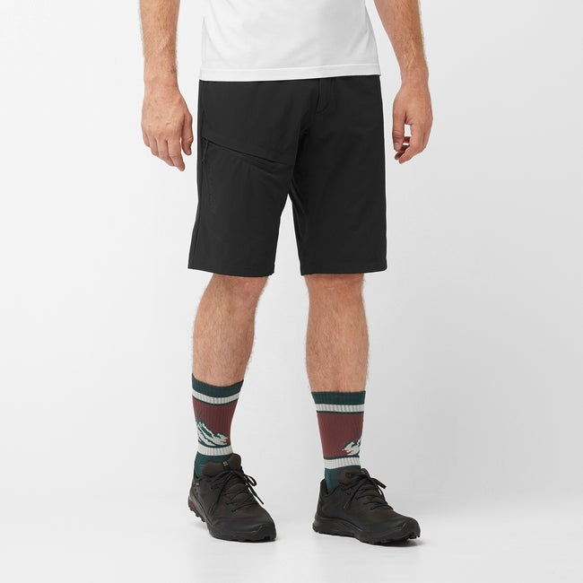 Shorts Salomon Hiking Shorts Svart | LC2019800