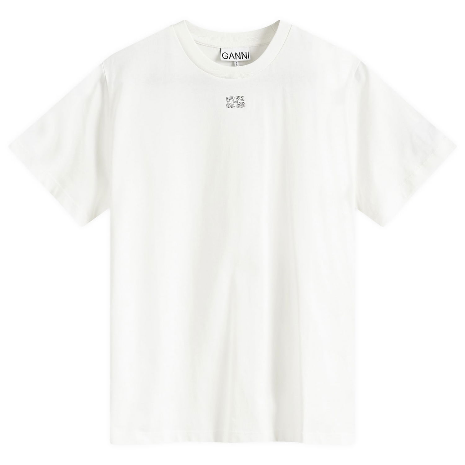 T-shirt GANNI Relaxed Vit | T3946-135, 0